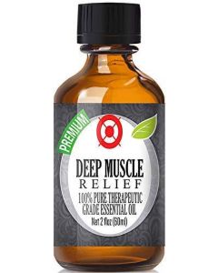 Deep Muscle Relief Essential Oil Blend - 100% Pure Therapeutic Grade Deep Muscle Relief Blend Oil - 60ml