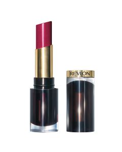 Revlon Super Lustrous Glass Shine Lipstick, Moisturizing Lipstick with Aloe, 025 Glassy Ruby, 0.15 oz"