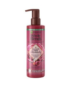 Garnier Whole Blends Color Protecting Shampoo with Red Rose Extract Vinegar Blend, 12 oz"