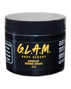 G.L.A.M. Body Scrubs Bubbling Brown Sugar Scented Body Scrub - 2oz