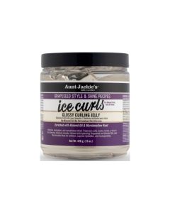 Aunt Jackie's Grapeseed Ice Curls Curling Gel 15 oz., Hydrating, Unisex"