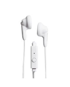 Craig Magnavox In-Ear Headphone, Built-In Microphone with Eartips, White, MHP4820M-WH"