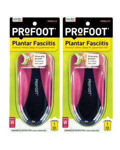 PROFOOT Plantar Fasciitis Orthotics, Women's 6-10, 1 Pair []"