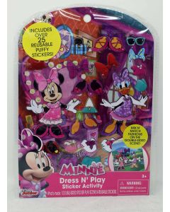 Tara Disney Jr. Minnie Dress N' Play Sticker Activity Kit