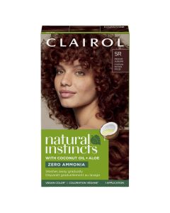 Clairol Natural Instincts Demi-Permanent Hair Color Creme, 5R Medium Auburn, Hair Dye, 1 Application"