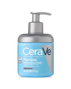 CeraVe Psoriasis Moisturizing Cream & Body Lotion with Salicylic Acid & Urea for Psoriatic & Dry Skin, 8 oz"