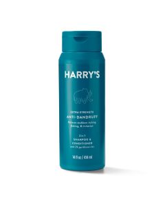 Harry's Men's Extra-Strength Anti-Dandruff 2-in-1 Shampoo and Conditioner, 14 fl oz"