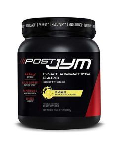 JYM Supplement Science Post JYM Fast-Digesting Carb - Post-Workout Recovery Pure Dextrose | | 30 Servings, Lemonade, 2.2 lb, 35 Oz"