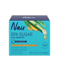 Nair Spa Sugar Wax Hair Remover Kit, 11.8 Oz Container"