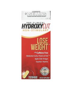 HYDROXYCUT Pro Clinical Caffeine-Free Rapid Release Caplets 72 ea