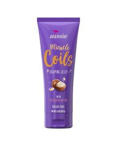 Aussie Miracle Coils Sulfate-Free Shaping Jelly with Cocoa Butter 6.8 fl oz