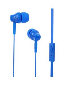 Magnavox MHP4851-BL In-Ear Silicon Earbuds with Microphone - Blue