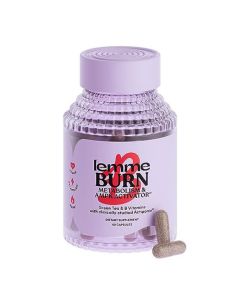 Lemme Burn - Metabolism, Belly Fat Burning + AMPK Activating Supplement for Men  Women w/Clinically Studied Actiponin Gynostemma, Green Tea Extract, Vitamins B6  B12 - Vegan, Gluten Free, 60 Count"