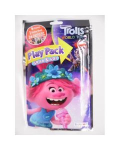 DreamWorks Trolls World Tour Play Pack Grab & Go! Stickers Crayons Coloring Book