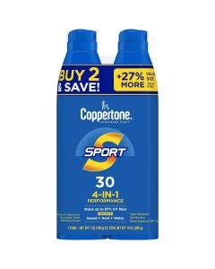 Coppertone Sport Sunscreen Spray - SPF 30 - 2pk