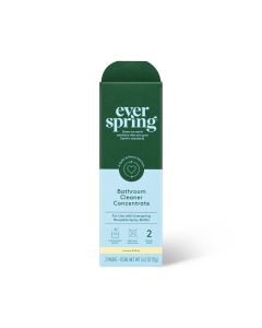 Lemon & Mint Ultra-Concentrated Bathroom Cleaner - 0.42oz/2ct - Everspring™