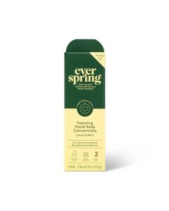 Ultra-Concentrated Hand Soap - Lemon & Mint - 0.21oz/2pk - Everspring™