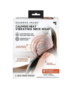 Collections Etc Lightweight Calming Heat Massaging Neck Wrap