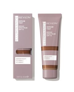 Revlon Illuminance Serum Tint, Liquid Foundation, Light Buildable Coverage, Soft Nutmeg, 0.94 fl oz."