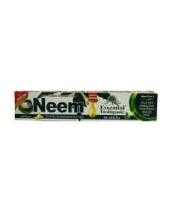 Neem Toothpaste 6 Pack Herbal Active Formula 100% Fluoride Free Bulk Lot