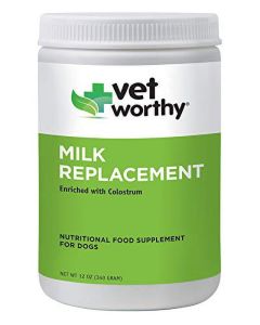 Vet Worthy Milk Replacement for Dogs (12 oz Powder)