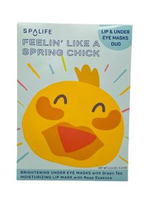 SpaLife Feelin Like A Spring Chick Lip  Under Eye Masks Duo