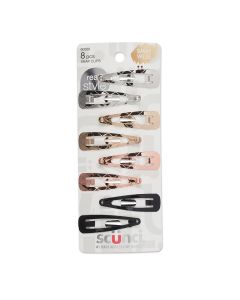 Scunci Quilted Metal Snaps - Savvy Value 8pk - 8 ct | CVS