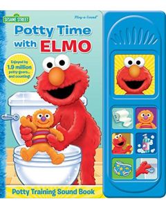 Sesame Street Potty Time with Elmo Sound Book - by Kelli Kaufmann (Board Book)