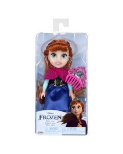 Disney Frozen 6 inch Petite Classic Anna Fashion Doll with Beautiful Outfit and Comb