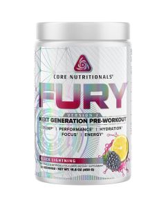 Fury Version 2 Next Generation Pre-Workout - Black Lightning (20 Servings / 15.8 Oz.)