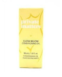 Private Matters Glow Below Conditioning Oil 1 Oz