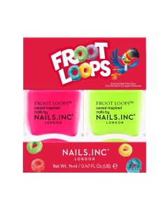 Nails.INC x Froot Loops Scented Nail Polish Duo