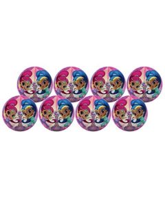 Hedstrom #4 Shimmer & Shine Playball - Party Pack of 8 Balls Playball