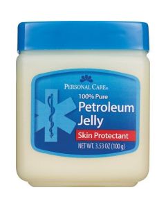 Personal Care 100% Pure Skin Protectant Petroleum Jelly, 4 OZ