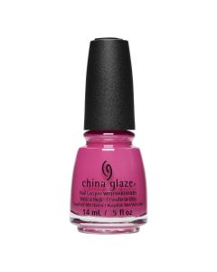 China Glaze Lacquer Kiss My Sherbet Lips Fuchsia Creme) 0.5 Oz #66222