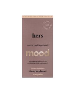 Hers Mood Mental Health Probiotic Supplement for Women with Ashwagandha, 30 Count"