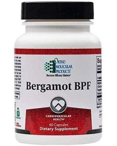 Bergamot Bpf Ortho Molecular - Promotes Healthy Cholesterol Levels, Multidimensional Support Cardiovascular Health, Supports Healthy Coq-10 Levelsб Preserves Arterial Health and Elasticity - 60pcs"