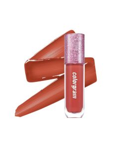 COLORGRAM Thunderbolt Tint Lacquer 04 Daily Tok | Korean Lip Tint Stain w/ Argan Oil for Lip Makeup | Moisturizing & Hydrating Lip Tint Long Lasting | Korean Lip Gloss Liquid Lipstick (0.2 fl oz.)