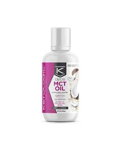 KetoLogic MCT Oil | Supports Fat Loss & Mental Focus | 16 fl. Oz