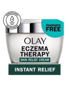 Olay Sensitive Skin Eczema Therapy Face Moisturizer with Colloidal Oatmeal, Fragrance-Free, 1.7 oz"