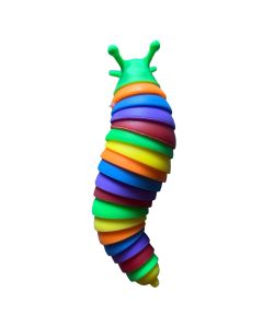 Jaru Sensory Silly Slug - 7 Inches, Tactile Stretch Toy, Colorful and Fun, Ideal for Stress Relief"