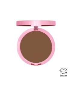 COVERGIRL Clean Fresh Pressed Powder, 230-Dark, 0.35 oz, Oil and Talc Free, Full Coverage"