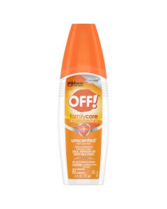 OFF! FamilyCare Insect Repellent Spray, 6 oz Spray Bottle, Unscented"