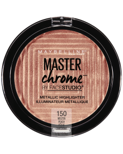 Maybelline Facestudio Master Chrome Metallic Highlighter Makeup, Molten Peach"