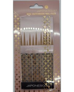 JAPONESQUE Mini Matchbook Nail Files - 2 Books Each Pack