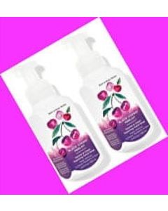 Bath & Body Works Black Cherry Merlot Gentle & Clean Foaming Hand Soap set of 2