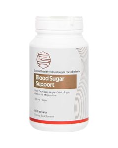 Frusirnag Blood Sugar Support with Black Pearl Wax Apple, Promotes Glucose Metabolism, Non-GMO, Toxin-Free, 60 Veggie Cap"