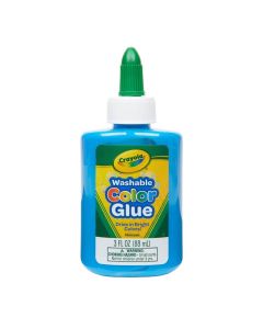 Crayola Washable Color Glue Pacific Blue 3 oz.