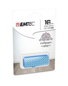 EMTEC ECMMD16GM710WP10 Flash Drive - 16GB M700 WP Blue Title