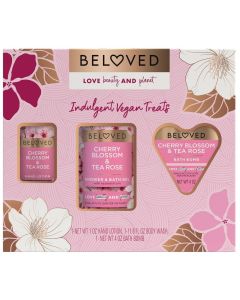 Beloved Cherry Blossom Bath and Body Gift Set - 3pc